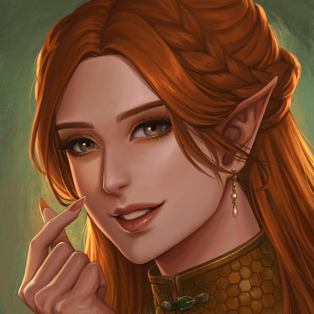 Digital Painting Profile Picture / Icon $200